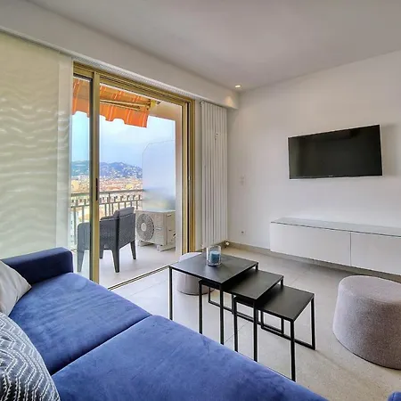 Immogroom - Suquet - Terrace - Sea View - Air Conditioning Apartment Cannes